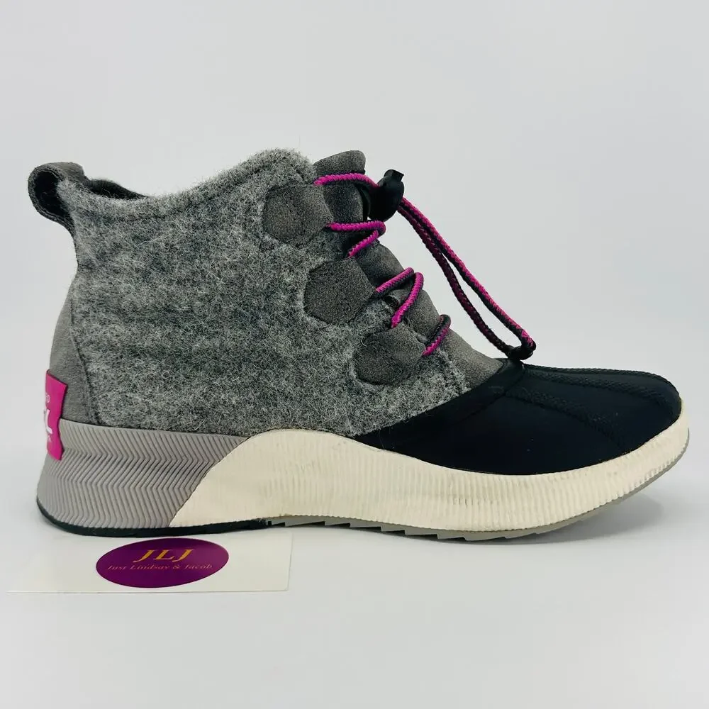 Sorel Out N About Classic Boots Quarry NY4563-052 Kids Size 6 / Women's Size 7